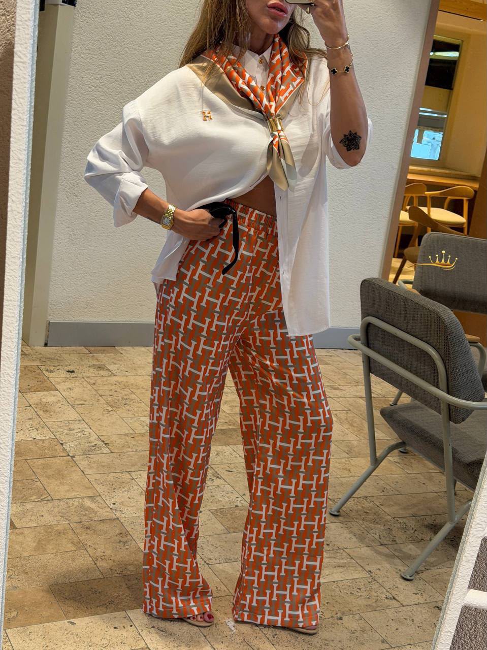 HMS- Skirt Set