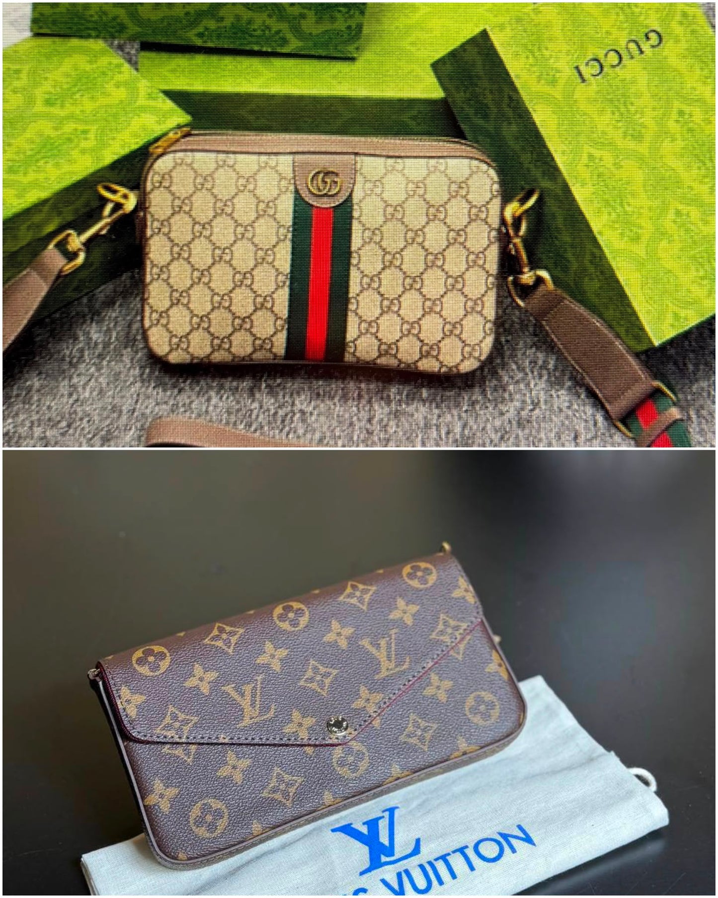 GG- Bag and LVS- Felice Bag