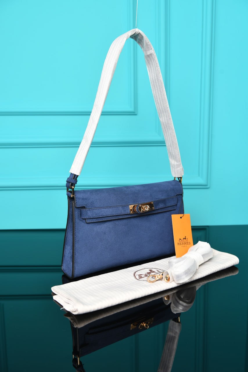 HMS- Kelly Classique To Go Wallet (Suede)