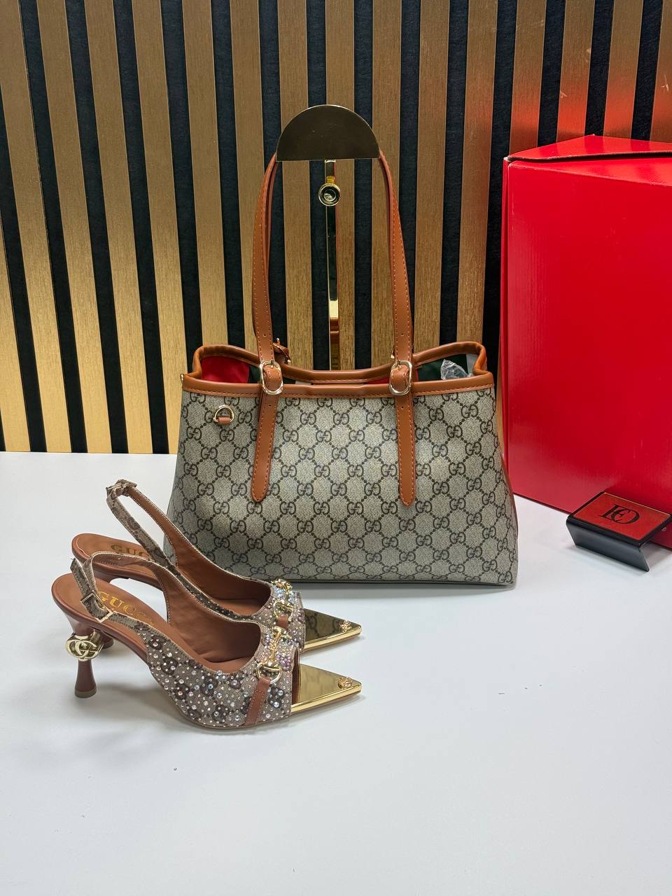 GG- Emblem Bag Set