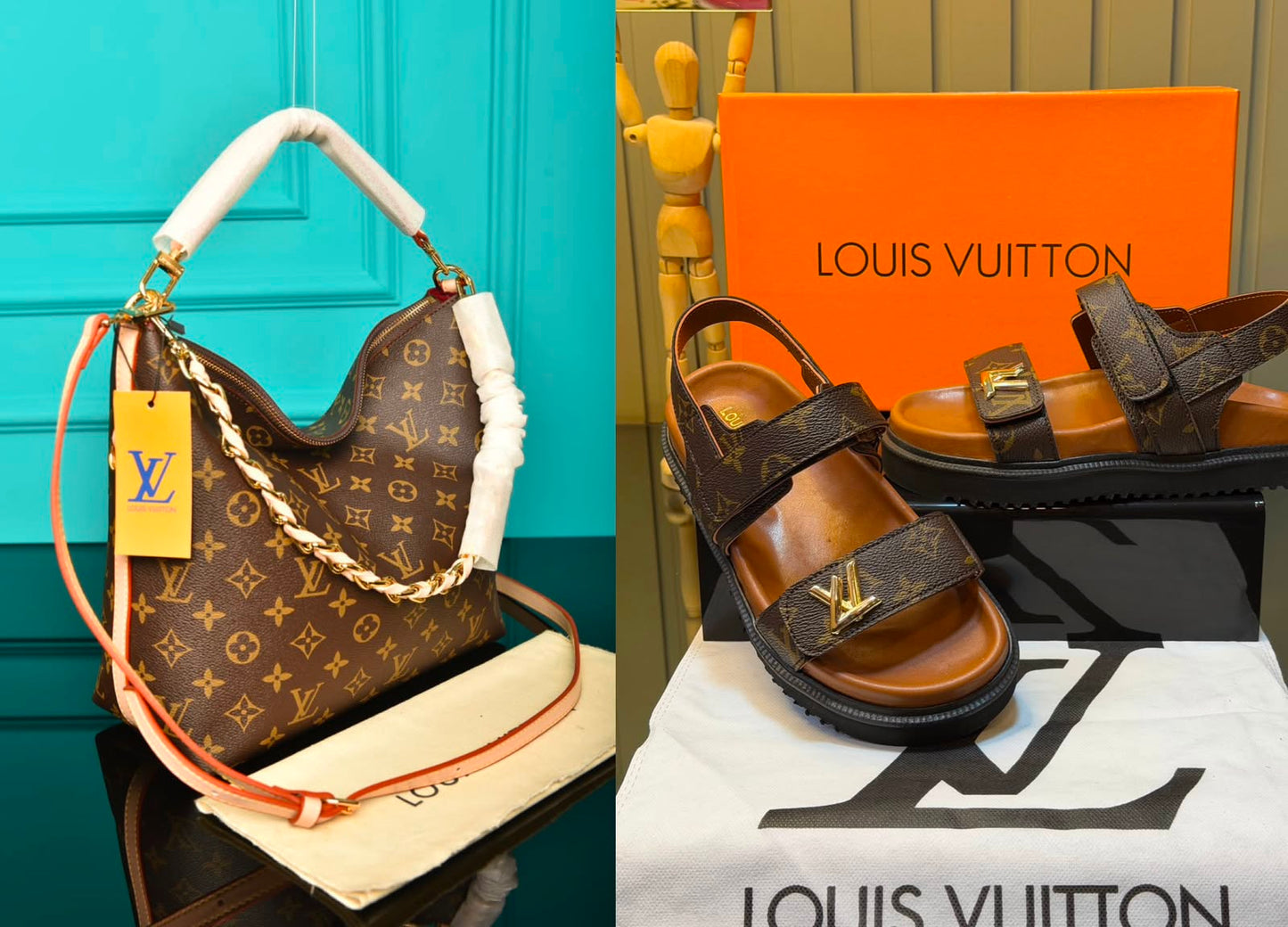 LVS- Bag and Shoes