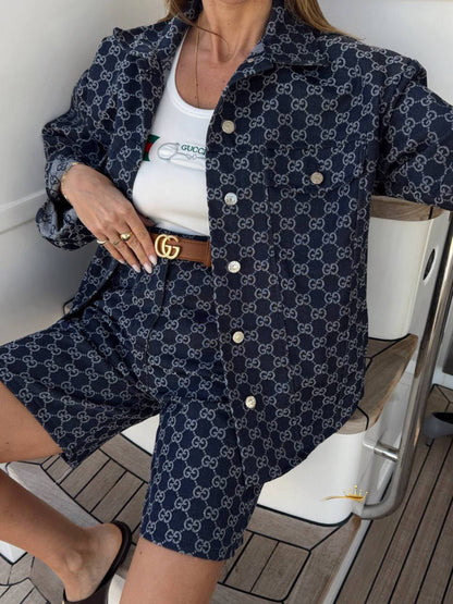 GG- Denim Set