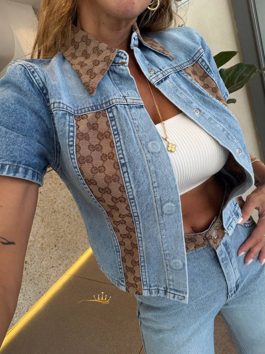 GG- Denim Jacket