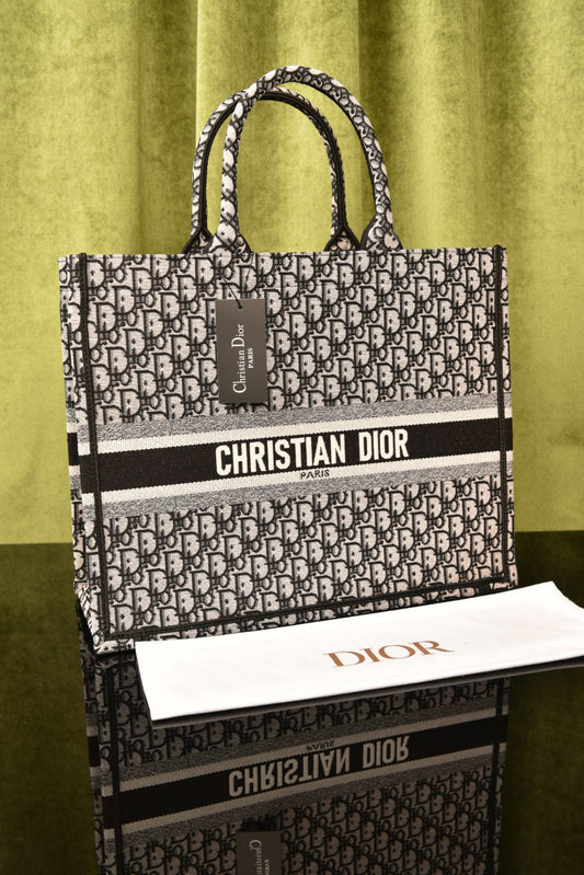 CD-Book Tote Large  Canvas Bag