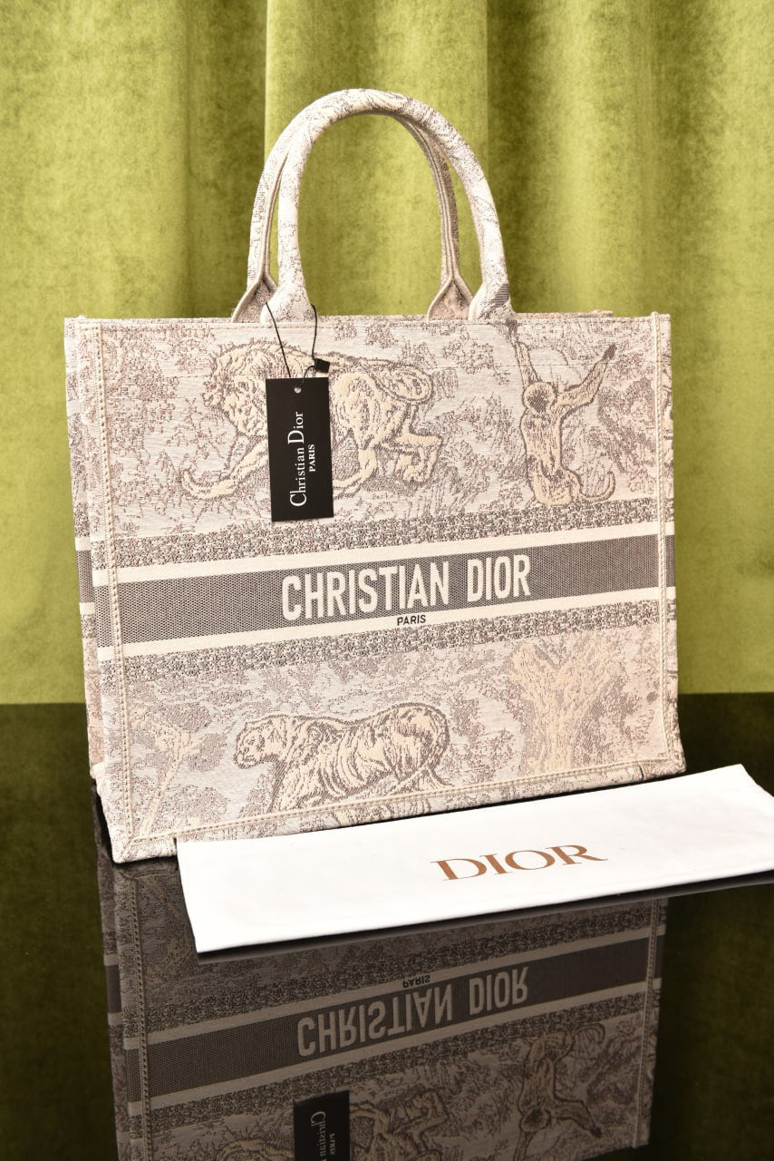 CD-Book Tote Large  Canvas Bag