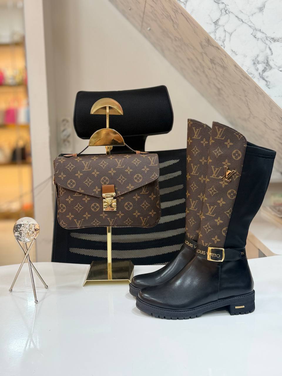 L.V. BOOTS- BAG