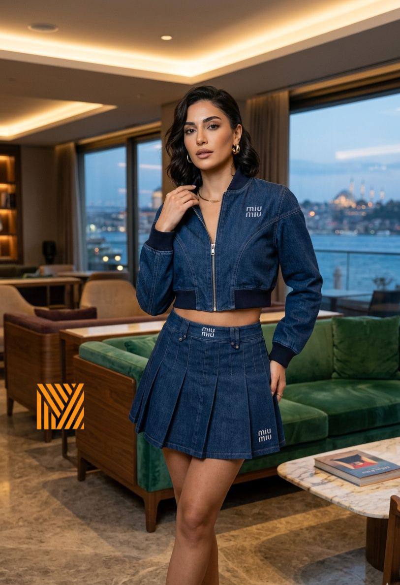 CD- Denim Skirt Set