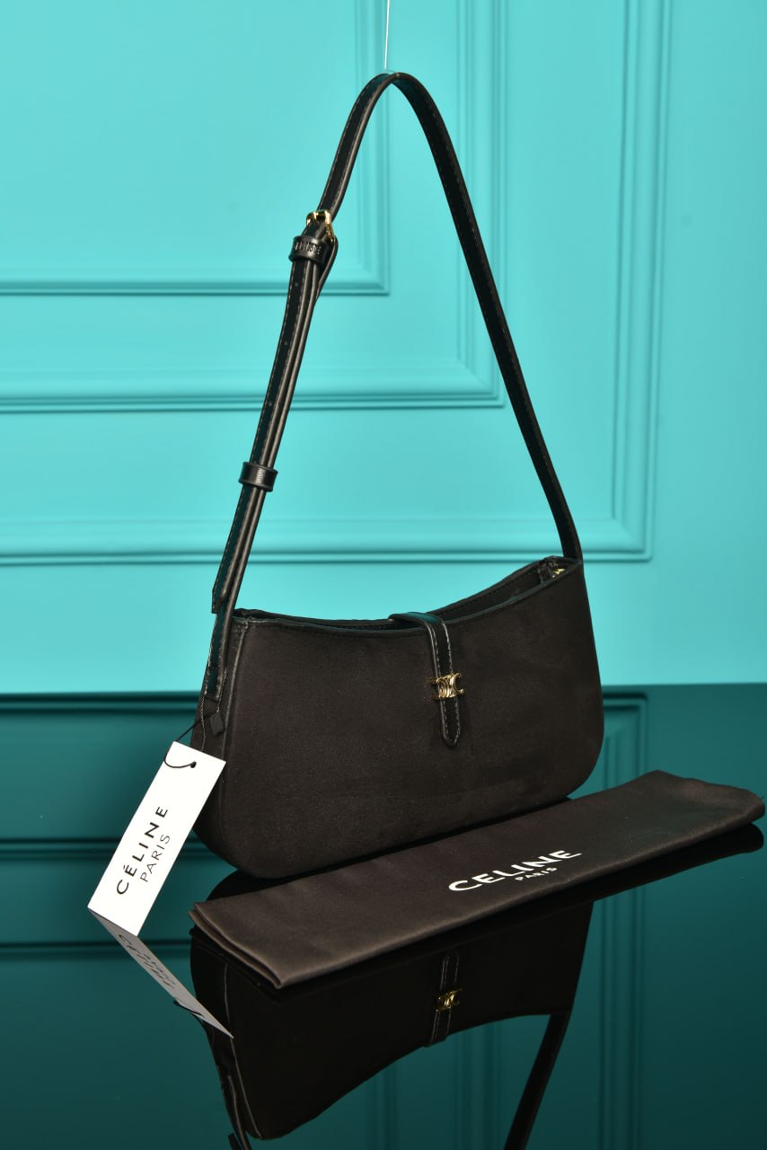 CLN- Tina Shiny Calfskin Shoulder Bag