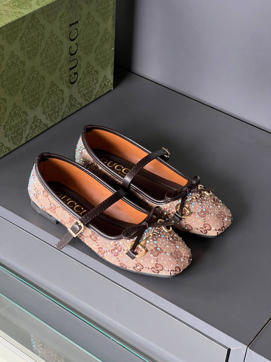 GG- Ballet Flat Shoes