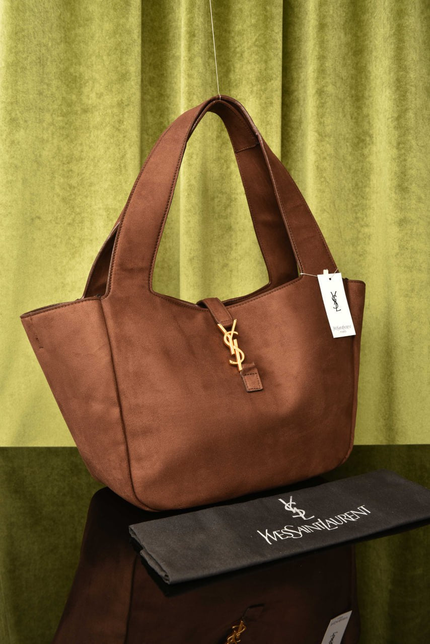 YSI- LE 5 À 7 BEA BAG Suede