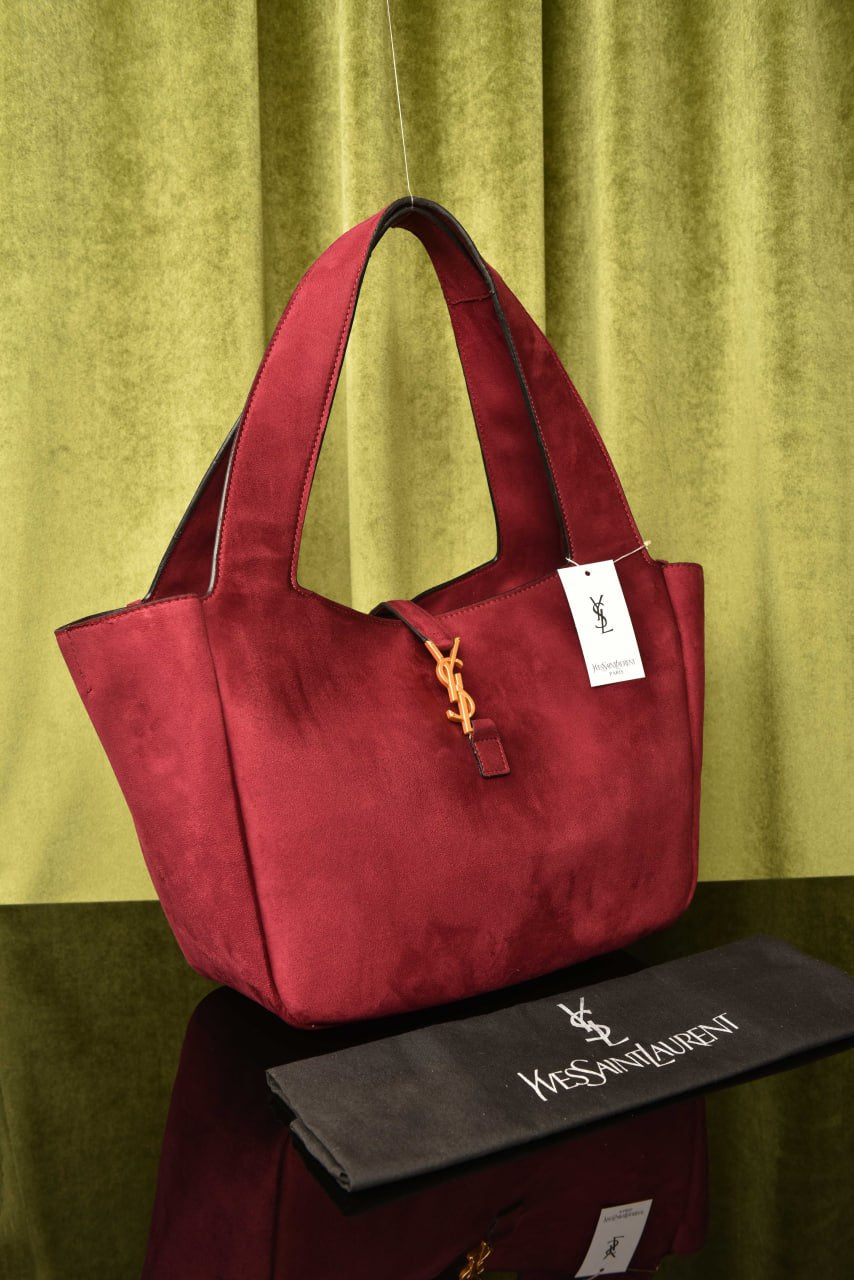 YSI- LE 5 À 7 BEA BAG Suede