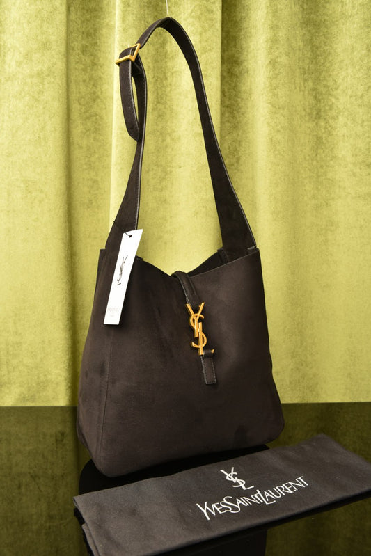 YSI- LE 5 A 7 Supple in Suede Bag