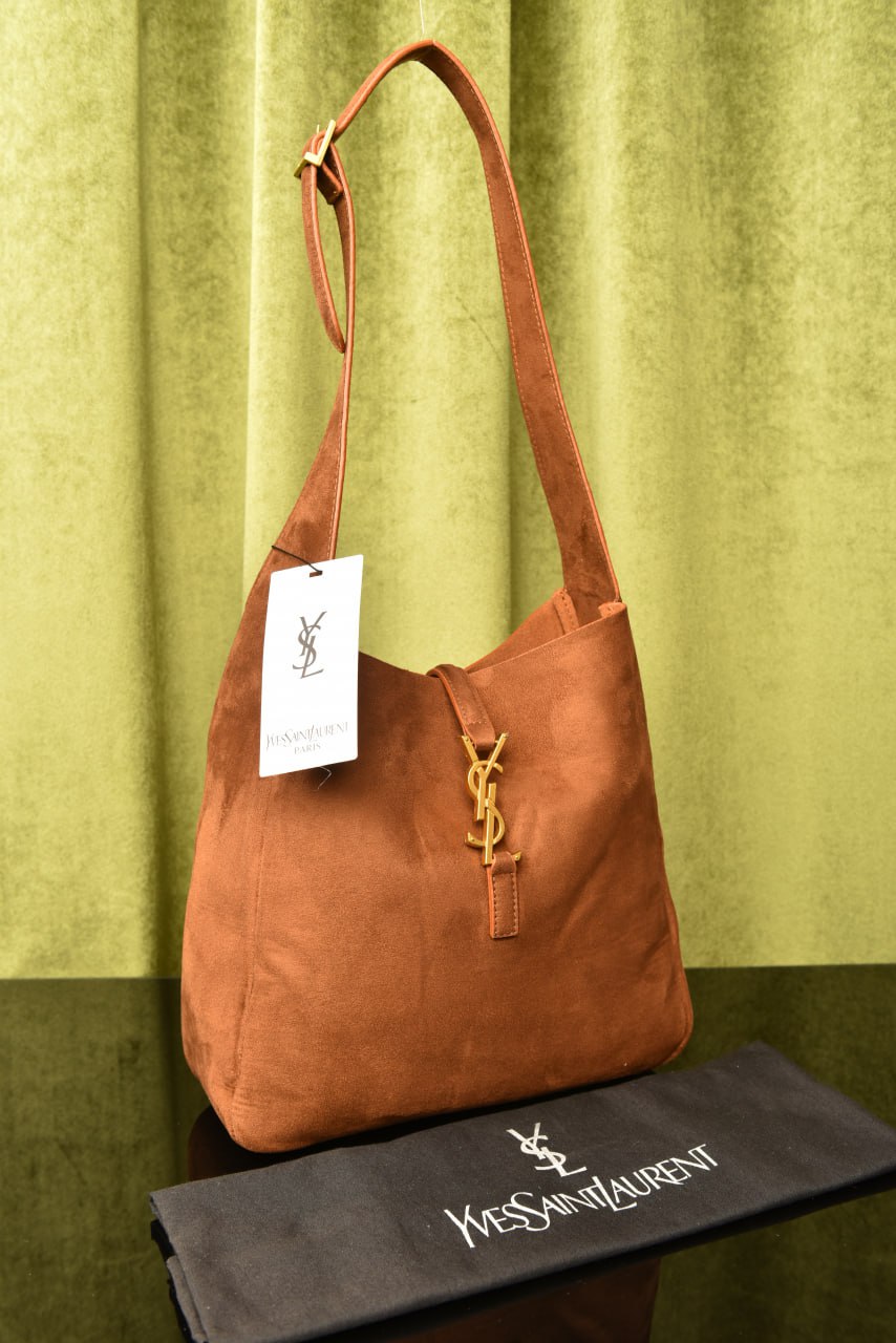YSI- LE 5 A 7 Supple in Suede Bag