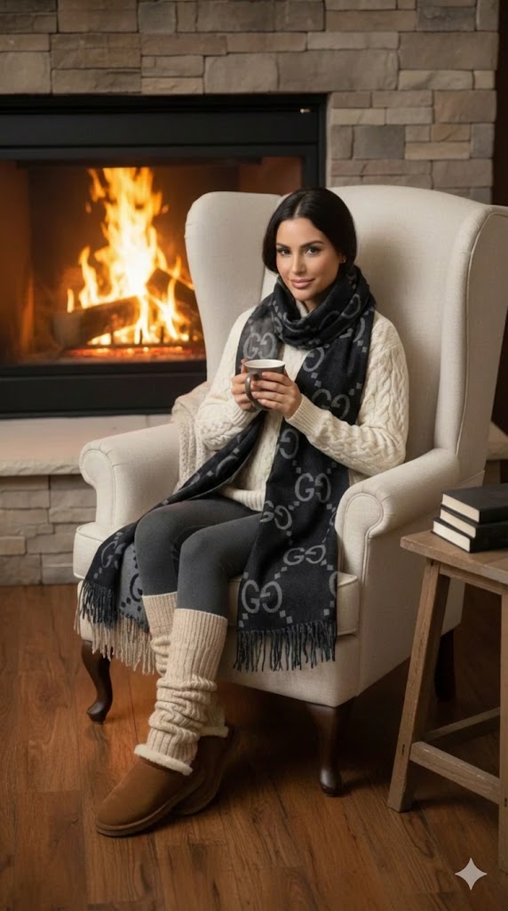 G.G. Cashmere ScarF